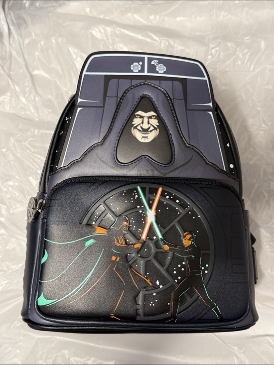 Loungefly Handbags - Loungefly Star Wars Darth Sidious Villains Scene back pack